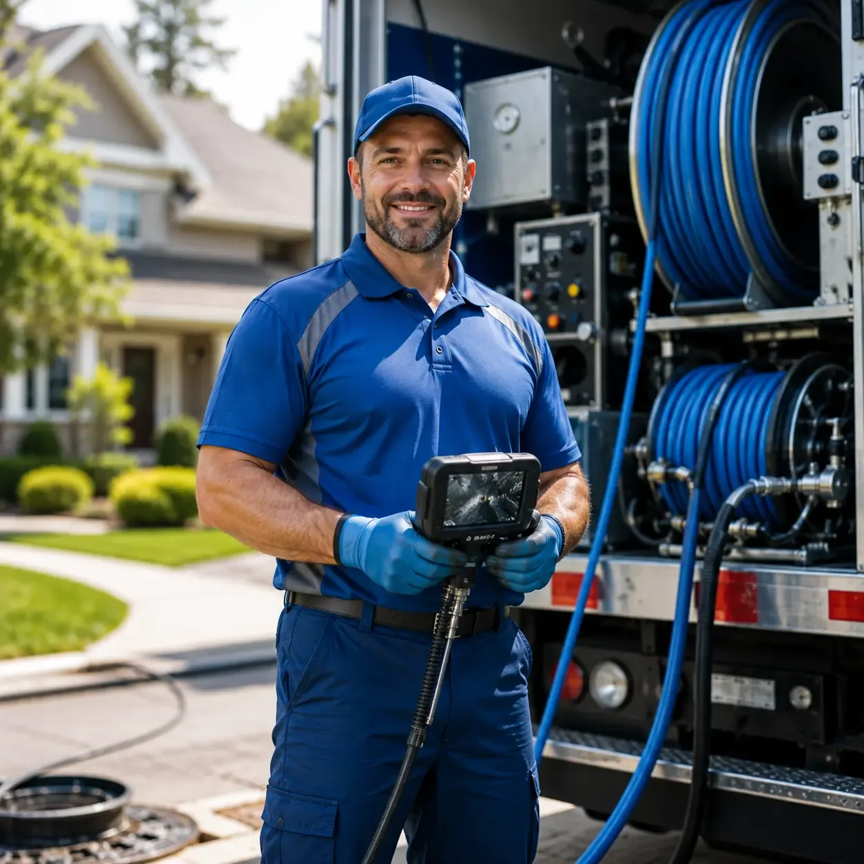 Local outdoor drain cleaning specialists in Chisago City, MN